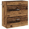 vidaXL Badunterschrank Altholz 78,5 x 37,5 x 81 cm Holzwerkstoff