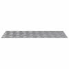 vidaXL Treppe Tritt Rechtwinklig 4 pcs Silber 90 x 40 cm Aluminium