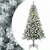 vidaXL K&uuml;nstlicher klappbarer Weihnachtsbaum 120 cm 150 LEDs