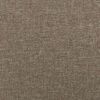 vidaXL Bettgestell mit Kopfteil ohne Matratze Taupe 90x200 cm Stoff