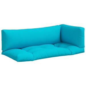 vidaXL Palettenkissen 3 Stk. T&uuml;rkis Oxford-Gewebe