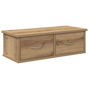 vidaXL Wandschrank Artisan-Eiche 60x26x18,5 cm Holzwerkstoff
