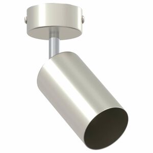 vidaXL Deckenstrahler mit Strahlern Nickel 6 x 6 x 16 cm Metall