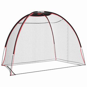 vidaXL Golf Trainingshilfe Schwarz 314 x 150 x 206 cm Polyester