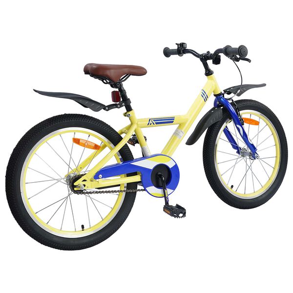 vidaXL Kinderfahrrad 20 Zoll f&uuml;r 6-11 Jahre alt Gelb