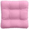 vidaXL Sitzkissen 4 pcs Rosa 45 x 45 x 12 cm Stoff