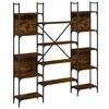 vidaXL B&uuml;cherregal R&auml;uchereiche 155,5x24x166,5 cm Holzwerkstoff