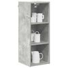 vidaXL H&auml;ngeschrank Beton Grau 30 x 29,5 x 80 cm Holzwerkstoff