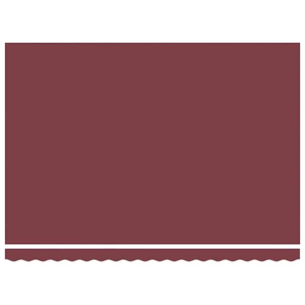 vidaXL Markise Automatisch Burgunderrot 450x300 cm