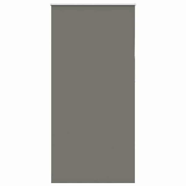 vidaXL Verdunkelungsrollo Grau 115x230cm Stoffbreite 110,7cm Polyester