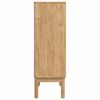 vidaXL Sideboard FLORO Wachsbraun 70 x 30 x 70,5 cm Massivholz Kiefer