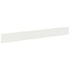 vidaXL Raseneinfassung 10 Stk. 100 x 12 cm Stahl Wei&szlig;