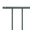 vidaXL Zaunelement Pulverbeschichteter Stahl 1,7x1,17 m Anthrazit