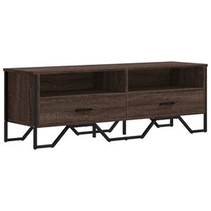 vidaXL TV-Schrank Braun Eichen-Optik 122x34x41 cm Holzwerkstoff