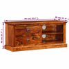 vidaXL TV-Schrank Massivholz Akazie 90x30x40 cm
