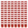 vidaXL Marmeladengläser mit Weißem/Rotem Deckel 96 Stk. 230 ml