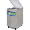 Profi Vakuumierer Vakuum-Verpackungsmaschine mit R&auml;dern Edelstahl 750W