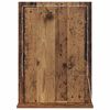 vidaXL Kosmetikspiegel Altholz 70 x 50 x 18 cm Holzwerkstoff und Glas