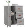 vidaXL Sideboard Grau Sonoma 69,5x34x90 cm Holzwerkstoff