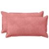 vidaXL Kissen 2 stk. HOUTEN Rosa 40 x 70 cm Samt