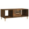 vidaXL Couchtisch R&auml;uchereiche 102x50x40 cm Holzwerkstoff