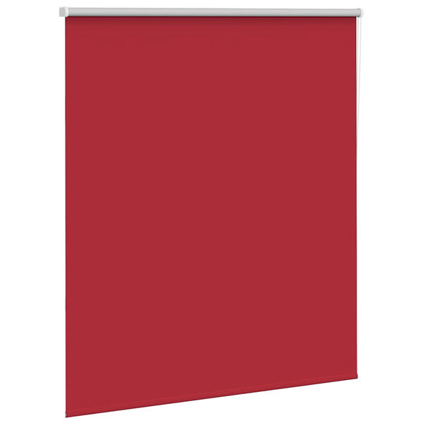vidaXL Verdunkelungsrollo Rot 125x175cm Stoffbreite 121,6cm Polyester