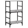 vidaXL B&uuml;cherregal Grau Sonoma 50x33x82 cm Holzwerkstoff