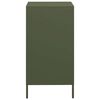 vidaXL Sideboard Olivgrün 35x39x73,5 cm Kaltgewalzter Stahl