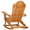vidaXL Adirondack-Schaukelstuhl Massivholz Teak