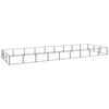 vidaXL Hundezwinger Schwarz 27 m&sup2; Stahl