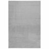 vidaXL Teppich Waschbar Flauschig Kurzflor 160x230 Rutschfest Grau