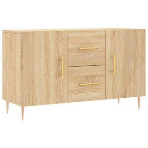 vidaXL Sideboard Sonoma-Eiche 100x36x60 cm Holzwerkstoff