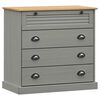 vidaXL Kommode VIGO 80x40x76 cm Massivholz Kiefer