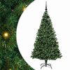 vidaXL K&uuml;nstlicher Weihnachtsbaum mit 300 LEDs mit St&auml;nder Gr&uuml;n 180 cm