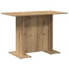 vidaXL Esstisch Artisan-Eiche 110x60x75 cm Holzwerkstoff