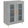 vidaXL Sideboard Grau Sonoma 69,5x34x90 cm Holzwerkstoff
