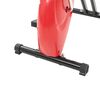 vidaXL Heimtrainer X-Bike Gurtwiderstand Rot