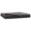 vidaXL Gewichtsdecke Anthrazit 152 x 203 cm 11 kg 100% Baumwolle 205T