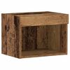 vidaXL TV-Schrankset Altholz 40 x 30 x 30 cm Holzwerkstoff