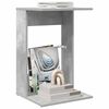 vidaXL Beistelltisch Beton Grau 40 x 38 x 62,5 cm Holzwerkstoff