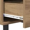 vidaXL Couchtisch Artisan-Eiche 55 x 55 x 36,5 cm Holzwerkstoff
