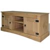 vidaXL TV-Schrank Mexiko-Stil Kiefernholz 120x40x52 cm