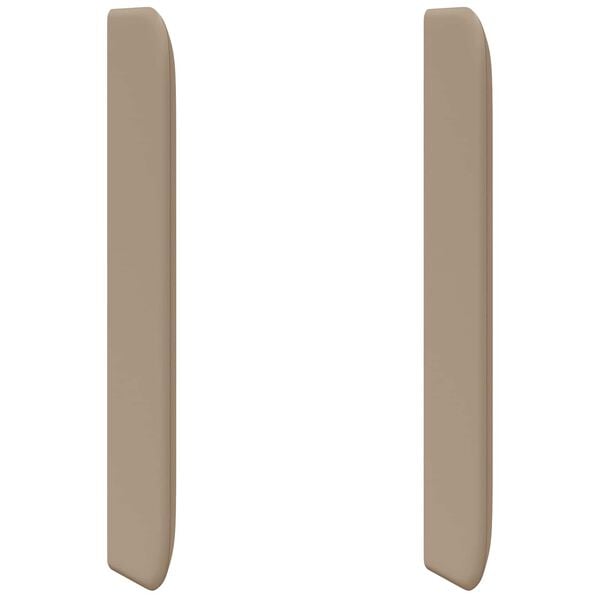 vidaXL Kopfteil Ohr Braun 80 x 16 x 4 cm PVC