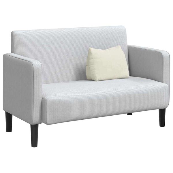 vidaXL R&uuml;ckenkissen Creme 45 x 20 x 35 cm Cordstoff