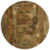 vidaXL Esstisch 160 x 160 x 76 cm Raues Mango-Massivholz