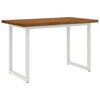 vidaXL Live Edge Esstisch 120 x 70 x 75 cm Massivholz Akazie
