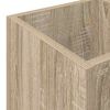 vidaXL Sonnenschirmhalter Sonoma-Eiche 25 x 24,5 x 64 cm Holzwerkstoff