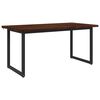 vidaXL Quadratischer Esstisch 160 x 70 x 75 cm Massivholz Akazie