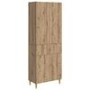 vidaXL Schrankset 2 stk. Artisan-Eiche Holzwerkstoff