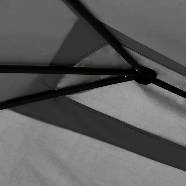 vidaXL Pavillon 3x4x2,6 m Anthrazit 160 g/m²